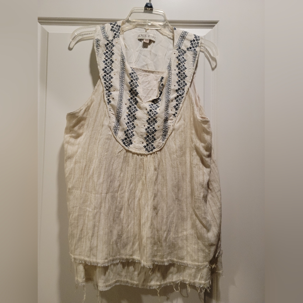Sleeveless Dress Top